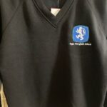 NEW Penglais 6th Form black V-necked sweatshirt